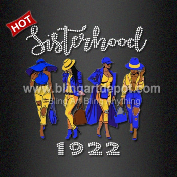 New Arrival Rhinestone Transfer Sisterhood Sghro 1922 Heat Transfer Vinyl for Clothing New Arrival Rhinestone Transfer Sisterhood Sghro 1922 Heat Transfer Vinyl for Clothing